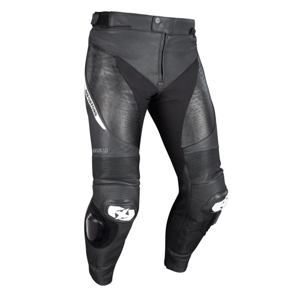 Oxford Oxford Nexus 1.0 Leather MS Pant Blk/Wht